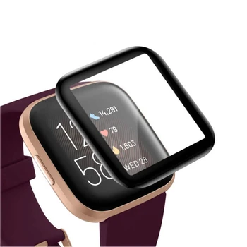 

High Quality 3D Curved Watch Soft Film for Fitbit Versa2 Smartwatch Wristband Fitness Watch Replacement Cover Screen Protector