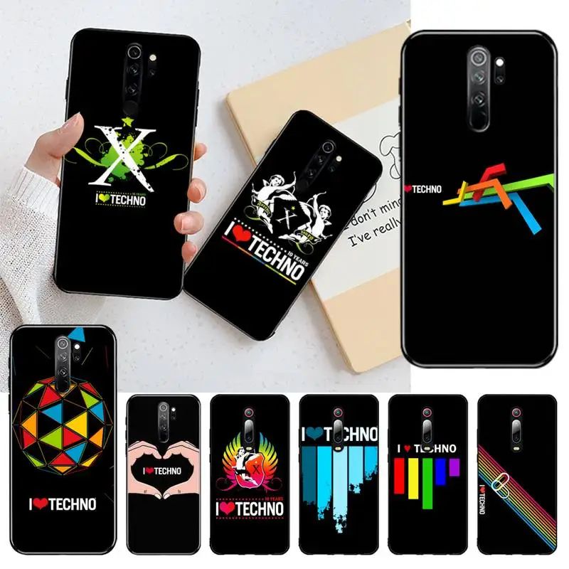 Технология CUTEWANAN I Love для Redmi Note 8 8A 7 6 6A 5 5A 4 4X 4A Go Pro Plus Prime | Мобильные телефоны и