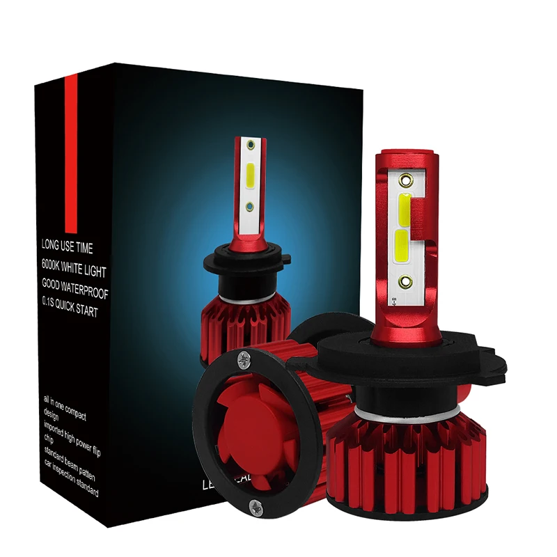 

2PCS Car LED Headlight Bulbs H4 H7 H11 LED Bulbs Auto Led Headlamps 9005 HB3 9006 HB4 Fog light 12V LED Lamp 25W 3000LM 6000K