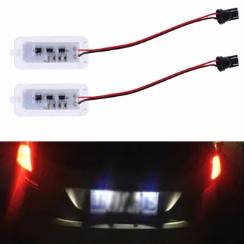 

1Pair License Number Plate Light 18LED Lamps Replace For Ford Mondeo Focus 5D Canbus