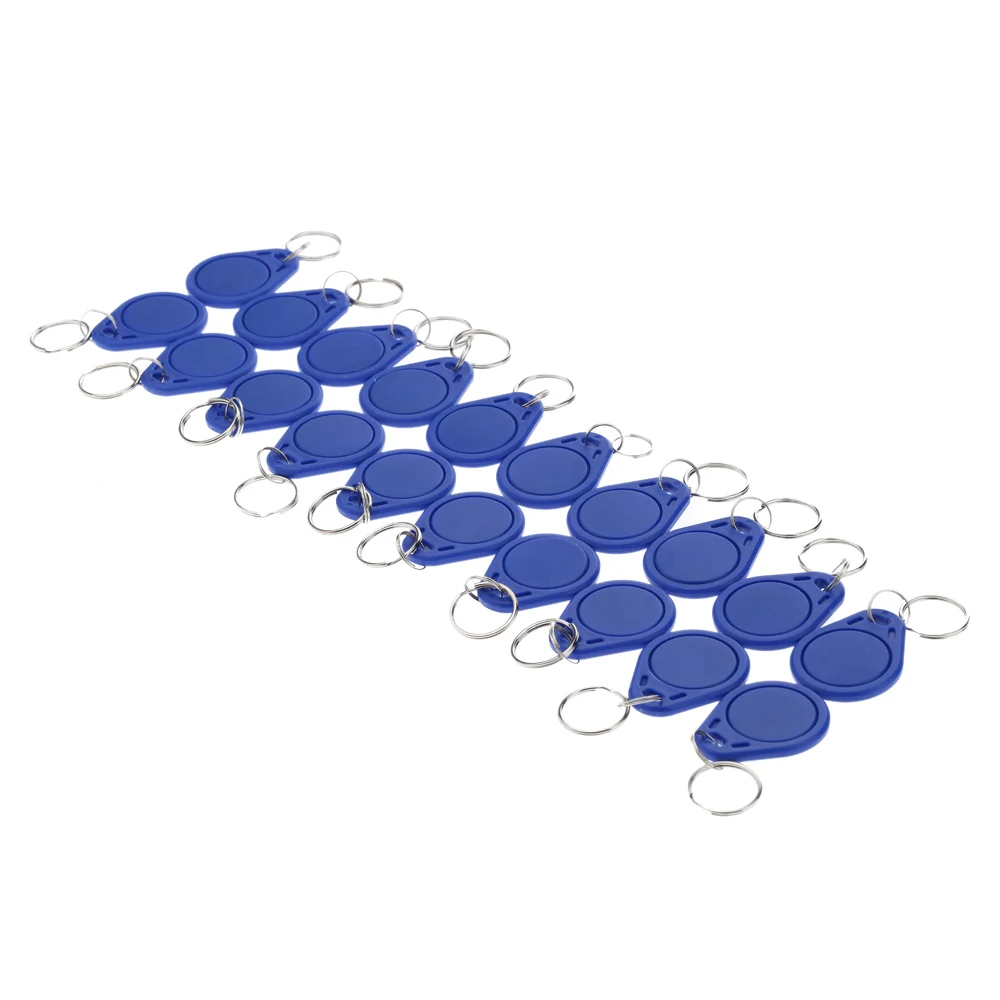 

20pcs Writable Rewrite 125KHz RFID Keyfob Keychain Cards Copier for Access Control