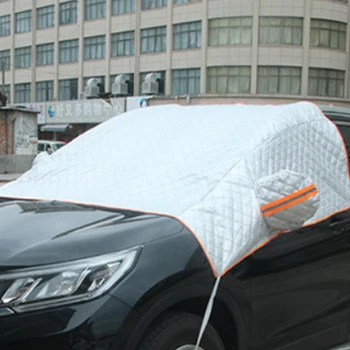 

5layers Top Thicken Auto Accessories Aluminium Film Sun Protection Decorative Half Protective Car Cover Scratch Resistant