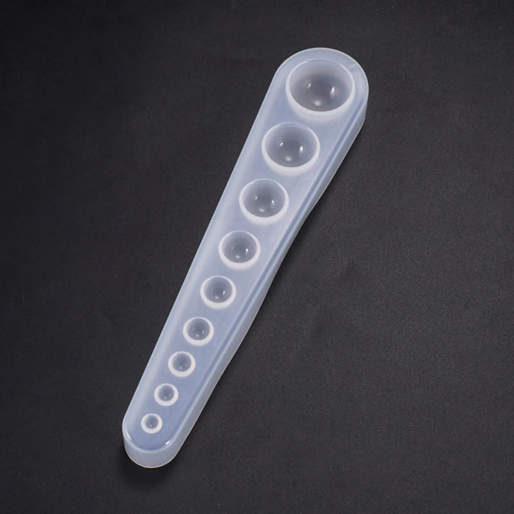 

DIY Silicone Crystal Epoxy Mold Multi-standard Hemisphere Collection Mold Pendant Jewelry Hemisphere Handcraft Handmade Supplies