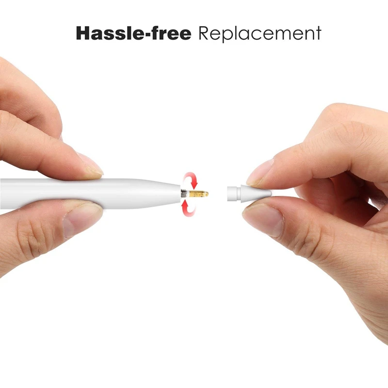 Карандаш для Apple Pencil, сменный наконечник для Apple Pencil Ipencil Nib для Ipad Pro 10,5 дюймов Ipad Pro 12,9 Apple Pencil, белый