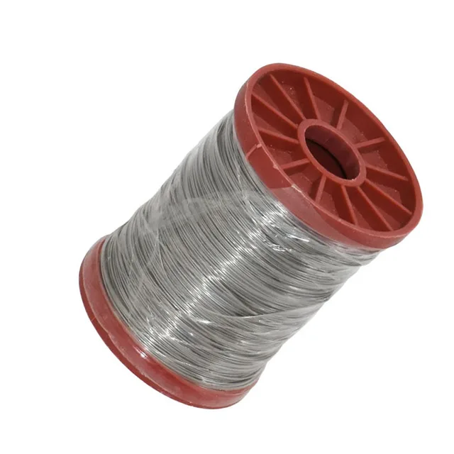 1 Tekercs 0,5 Mm 500 G Rozsdamentes Acél/Vashuzal A Méhészet Méhkas Kereteinek Alapítvány Szerszáma Méhészeti Berendezések - Image 4