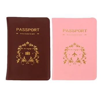 

Best Travel Simple Passport Skin PVC Passport Cover Utility Passport Cover ID Card Cover Holder Case Protector