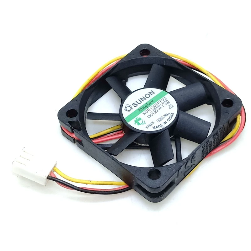 Ультратихий охлаждающий вентилятор для Sunon kde1205pfv2 12 в 1 Вт Магнитная подвеска