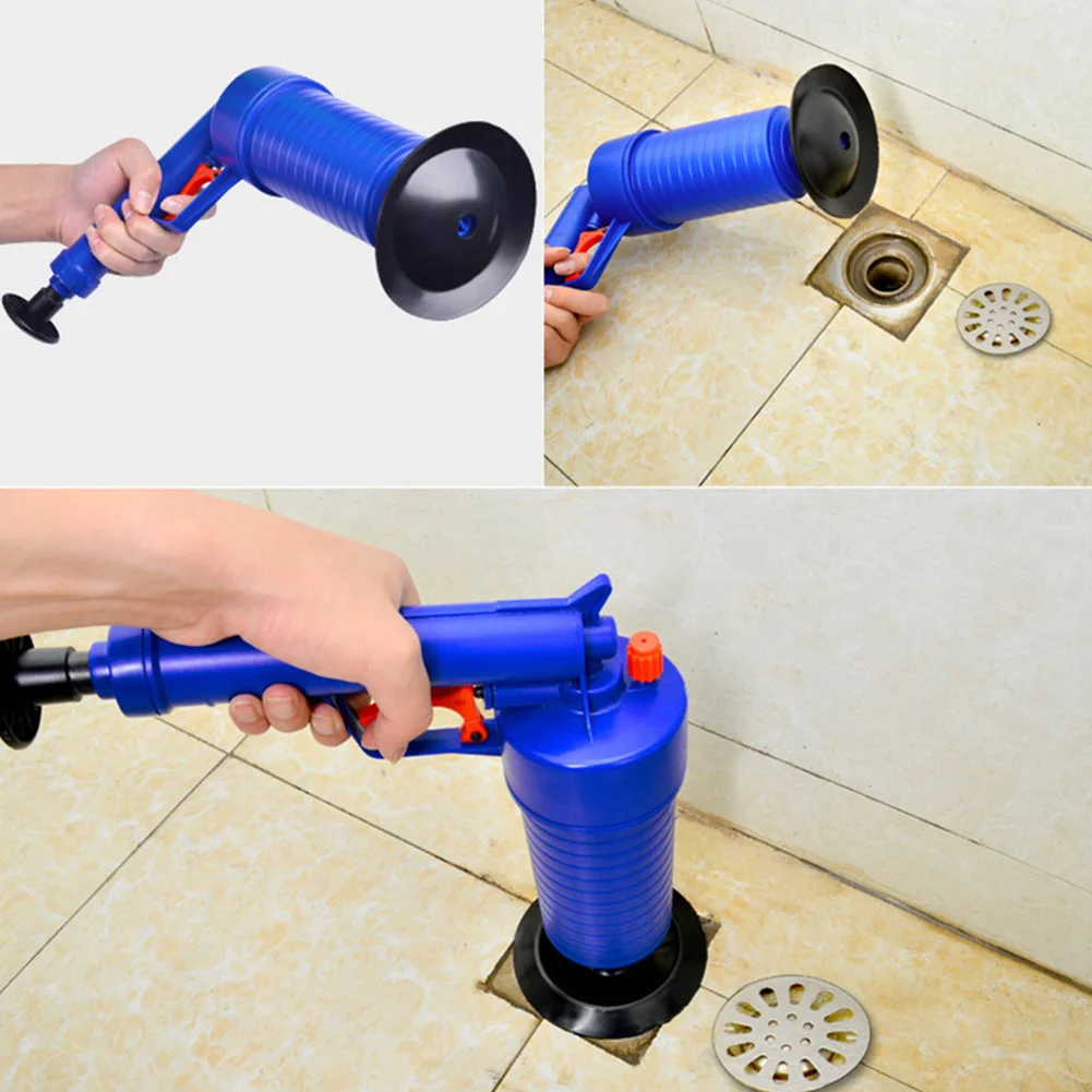 Для чистки туалета Ванная комната высокого давления эффективный гибкий Туалет присоска Ударная Волна насос Плунжер очиститель инструмент для уборки дома