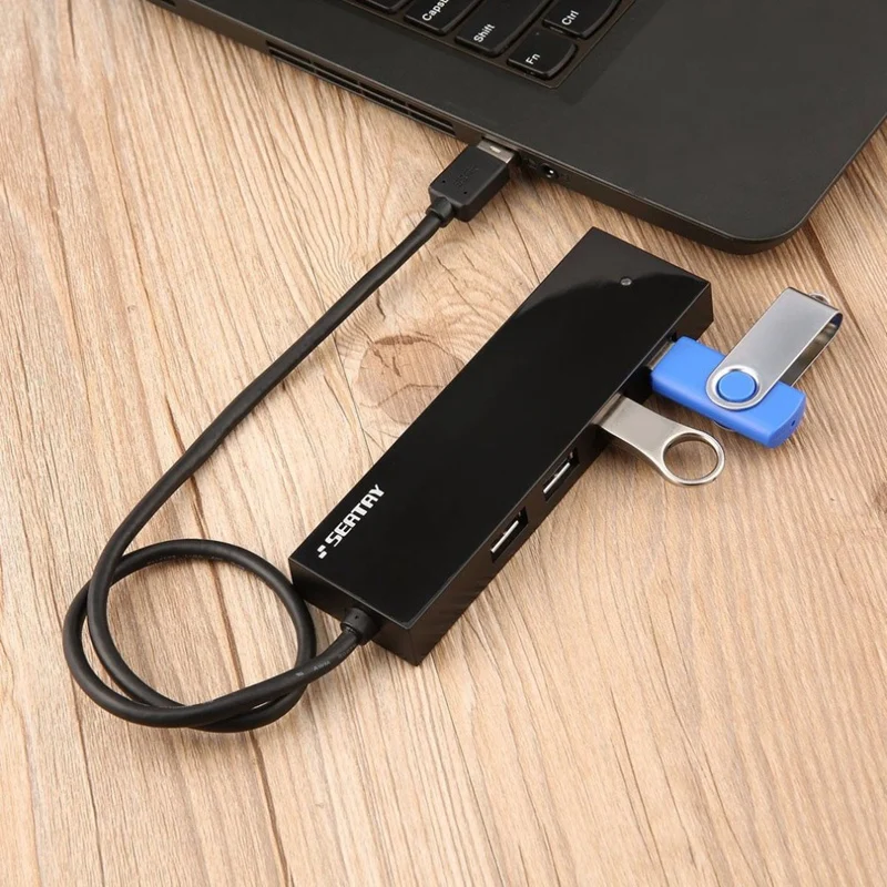 Seatay Usb 3,0 концентратор адаптер с несколькими 4 портами прочный Abs хаб корпуса сплиттер для планшетных ПК рабочего стола