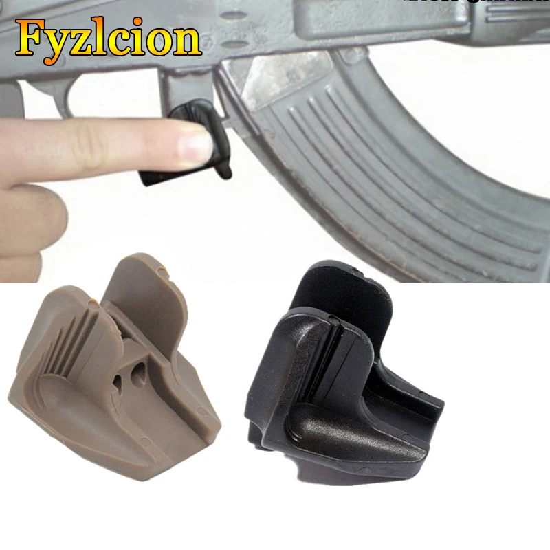 

Tactical Saiga Vepr Rifle Polymer Extended Magazine Release AKMR for Hunting Airsoft AK47 AK74 Accessory