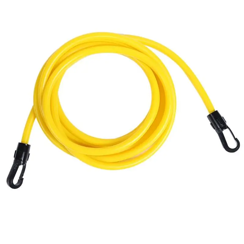Adjustable Swim Training Resistance Belt Swimming Bungee Exerciser for Adult Kids Leash Mesh Pocket Safety Swimming Pool Tools