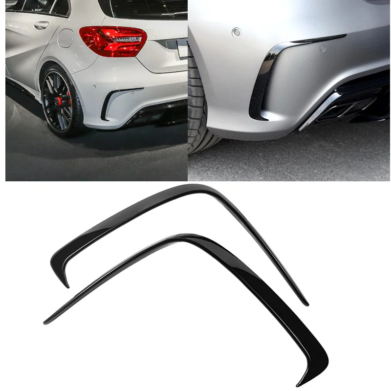 Автомобиль Стайлинг для Mercedes Benz W176 A200 A250 A45 AMG хэтчбек 2013 2014 2015 2016 2018 задний бампер