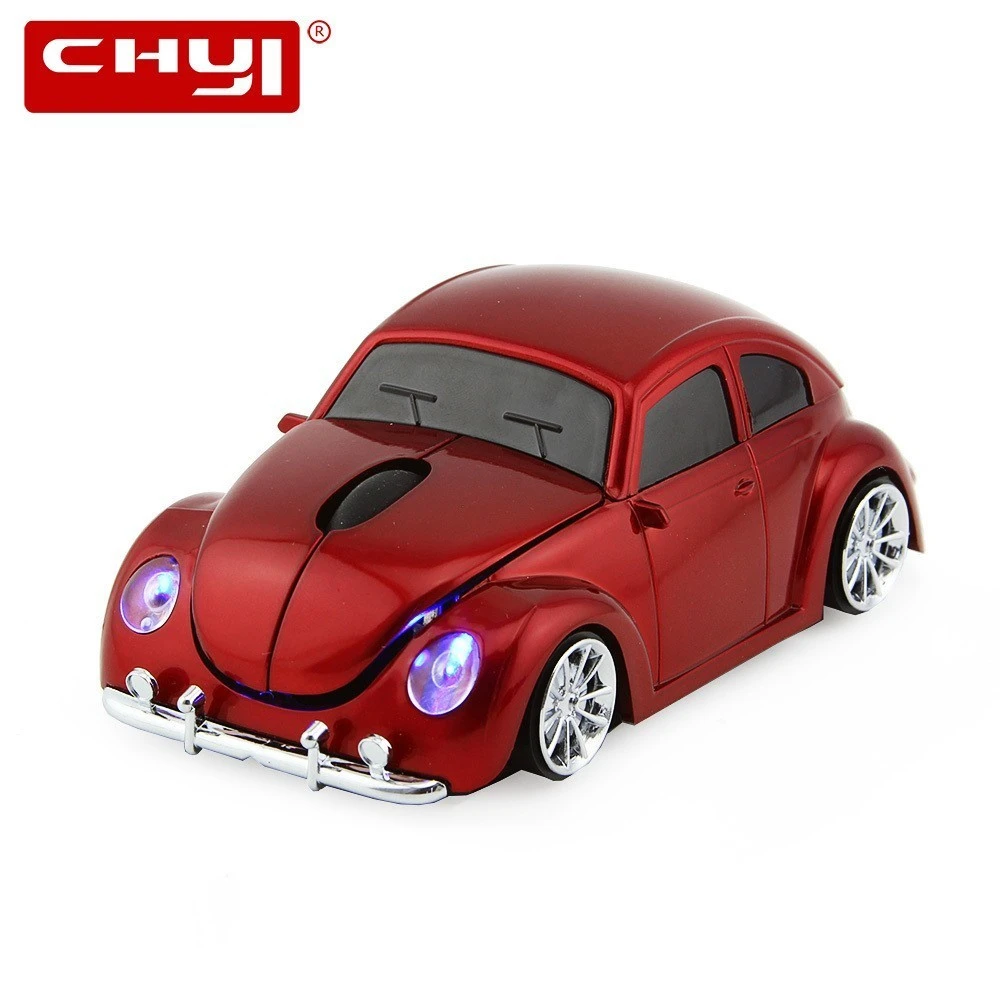 Беспроводная эргономичная компьютерная мышь CHYI оптическая Usb автомобильная 3D VW