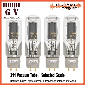 

4pcs Golden Voice GV 211+ Matched Quad Tube amplifier accessories Repalce Psvane Shuguang FullMuisc 211 211-T WE211