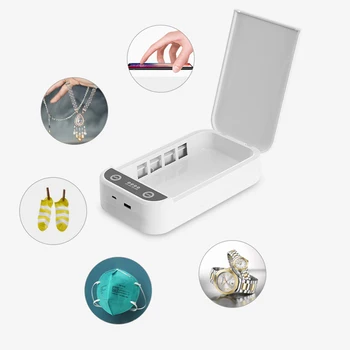 

Portable LED UV Sterilizer Multifunctional Sterilizer Case for Toothbrush Mobile Phone Glasses Mini Travel Home Sterilizer