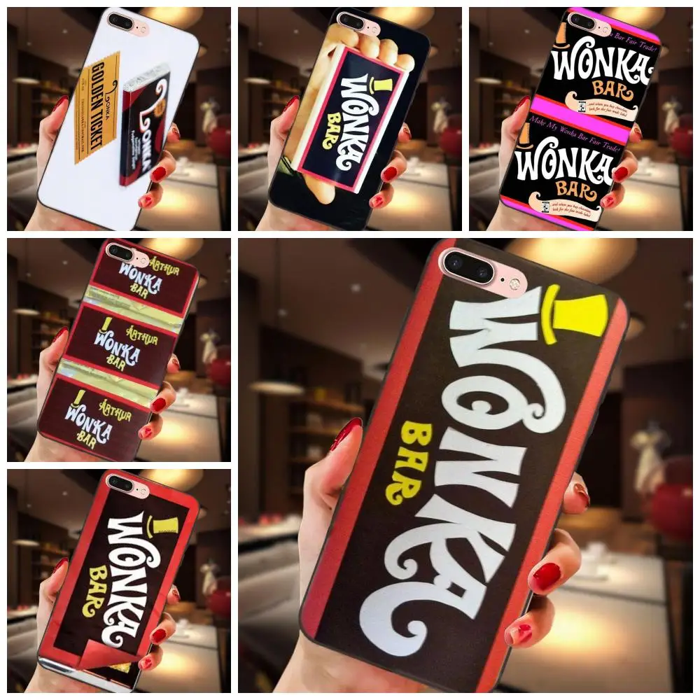 2019 Willy Wonka Bar с золотым билетом для Apple iPhone 4 4S 5 5S SE 6 6S 7 8 Plus X XS Max XR мягкие чехлы |