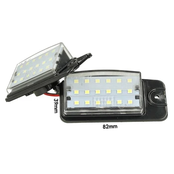 

CARALL LE3406 Kit Led license plate lights for Nissan Altima Maxima Murano Pathfinder Rogue X-Trail NV1500 NV2500 NV3500 Infiniti EX25 EX35 and