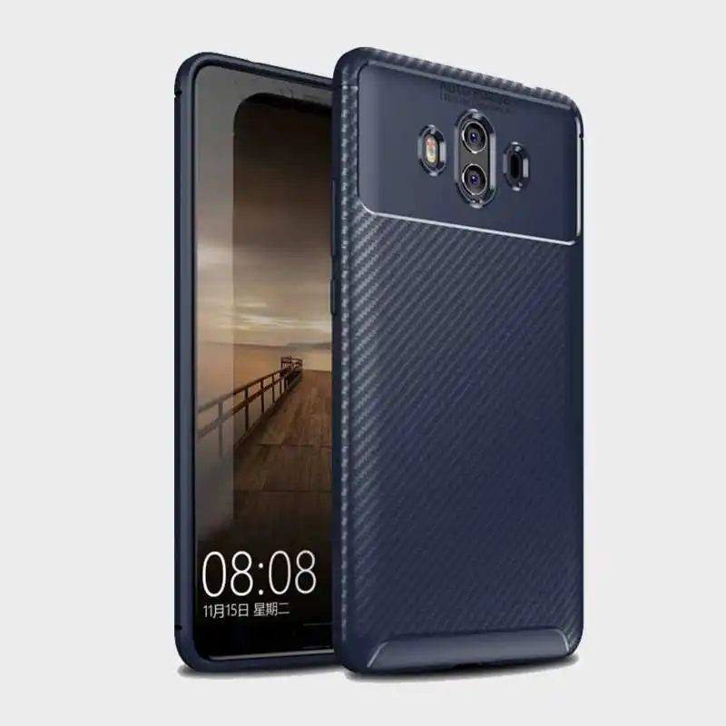 Ударопрочный Мягкий чехол с Joomer узором 5," для huawei mate 10, чехол для huawei mate 10 Pro, чехол для телефона - Цвет: Navy Blue