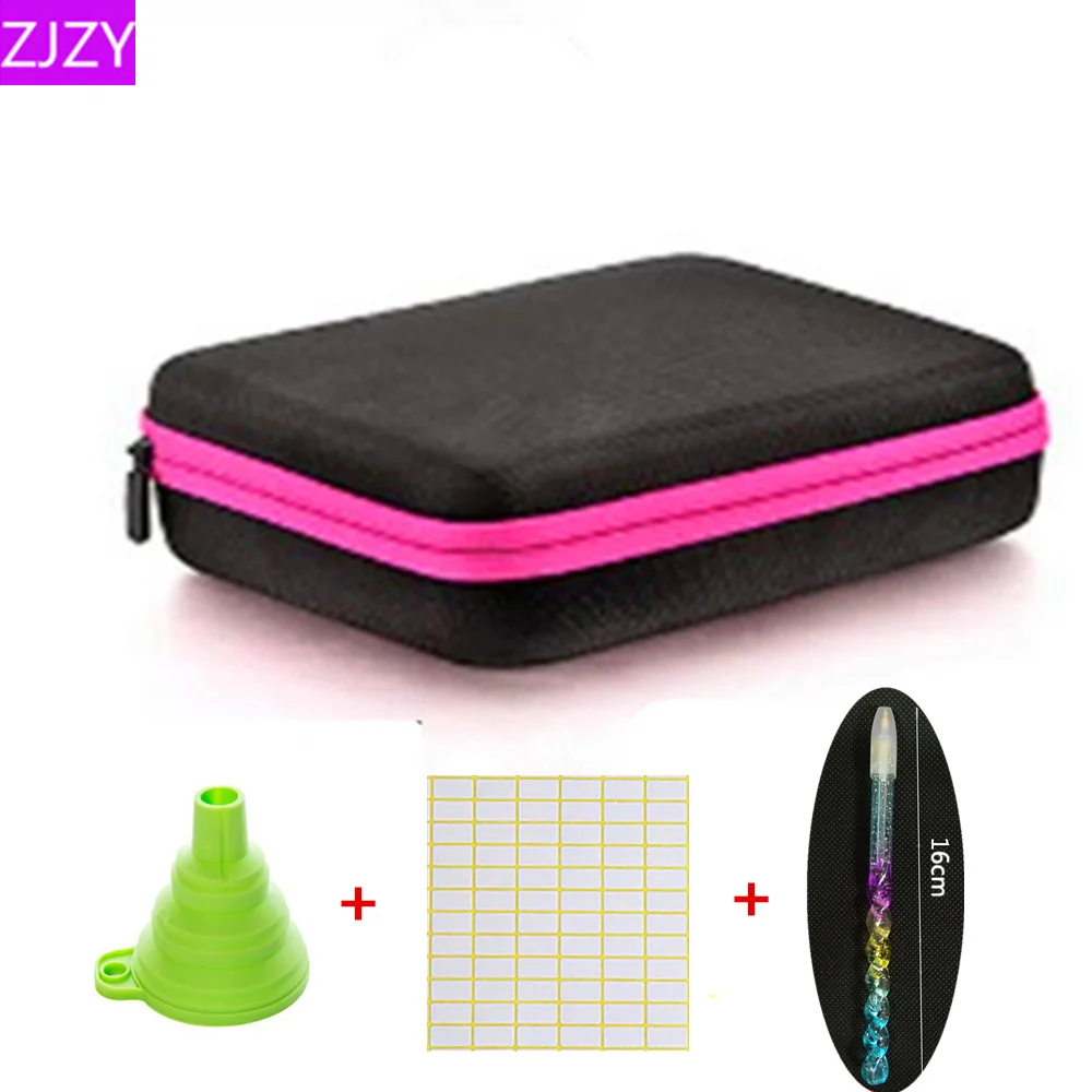 30 60 Bottles Diamond Painting Box font b Tool b font Container Storage Box Carry font