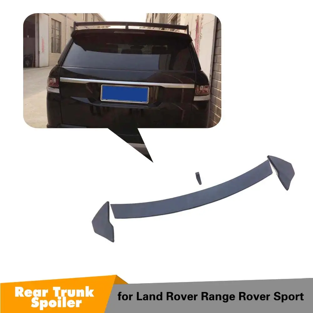 ABS серый высокое качество задний багажник спойлер крыло для Land Rover Range Rover Sport 2011