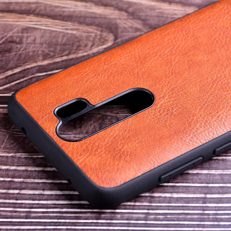 Чехол для xiaomi redmi note 8 pro, винтажный кожаный чехол из зернистой кожи с силиконовым покрытием для xiaomi redmi note 8, чехол