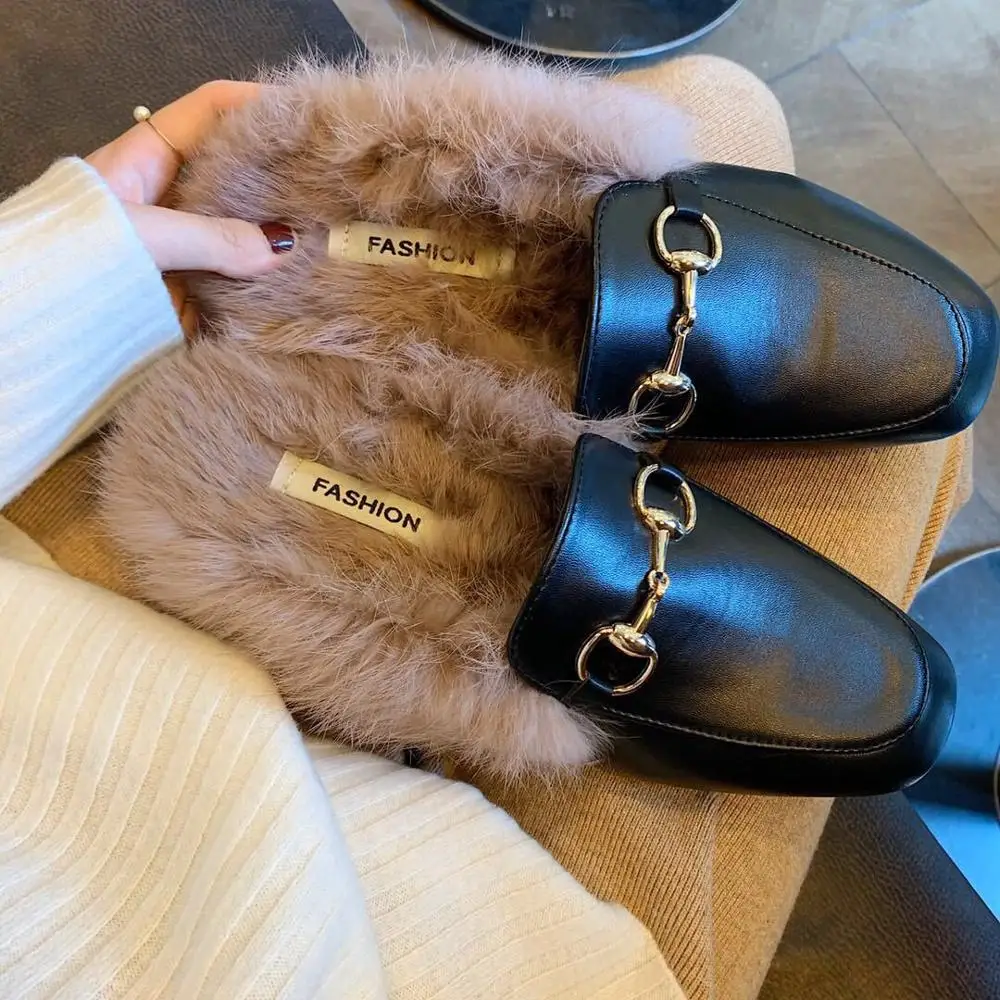 ladies slip on mules