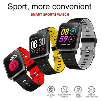 

P11 Bluetooth Smart Watch Bracelet IP68 Waterproof Heart Rate Sleep Remote Camera Smartband for Android/IOS