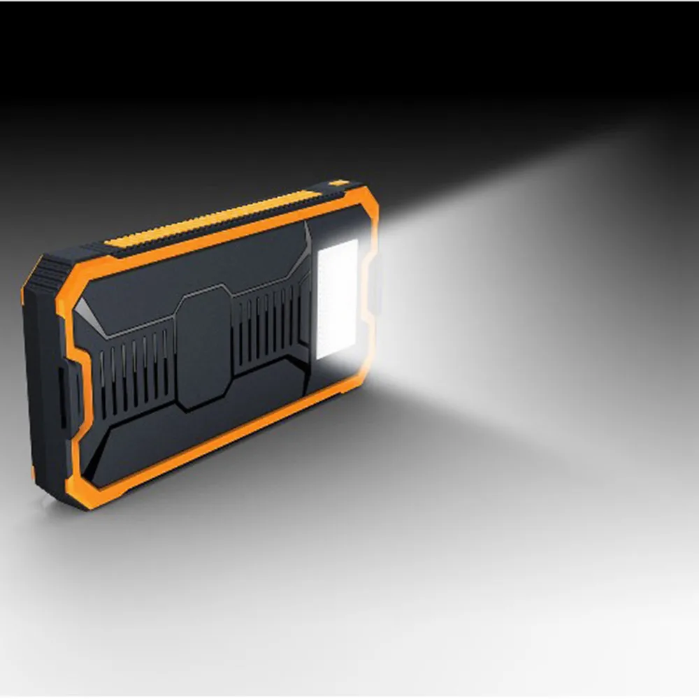 Светодиодный внешний аккумулятор с двумя портами usb на солнечной батарее, чехол, зарядное устройство, комплекты для самостоятельной сборки, коробка, интеллектуальная защита для безопасности, для samsung S8, Xiaomi