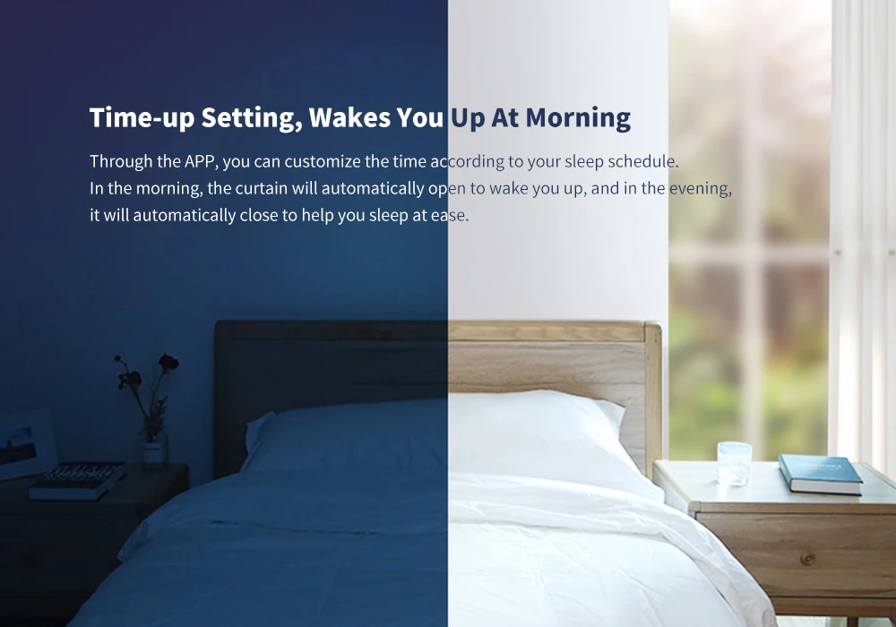 Yeelight умный занавес мотор WiFi Bluetooth двойной режим настройки времени WiFi беспроводное интеллектуальное домашнее устройство работает с приложением Mijia