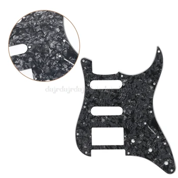 

Electric Guitar Pickguard Scratch Plate for feeder Stratocaster Black Pearl S24 19 dropship