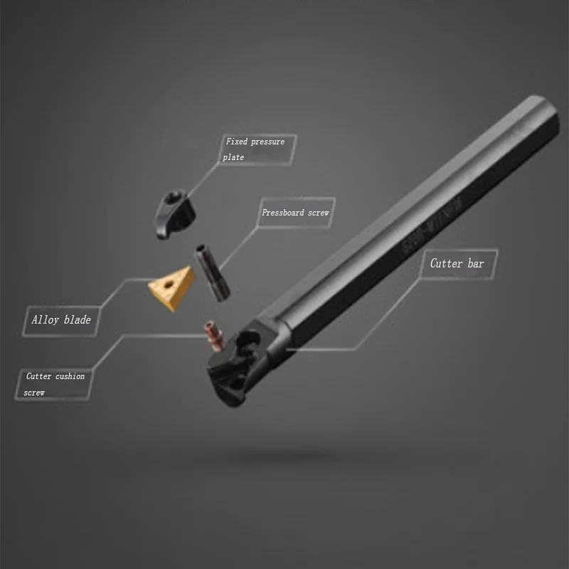 

WALTETAP CNC-mounted Triangular Blade Boring Turning Tool Bar S16Q S18Q S20R S25S S32T S40T - MTLNR MTLNL 16 Lathe Tools