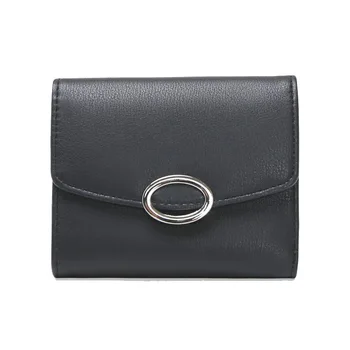 

Short Wallet WOMEN'S Bag Circular Ring Multi-functional Small Card Holder Fashion Clutch Bag