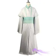 Он Qingxuan Косплей Tian Guan Ci Fu белый длинный Косплей костюмы на Хэллоуин для женщин и мужчин все набор