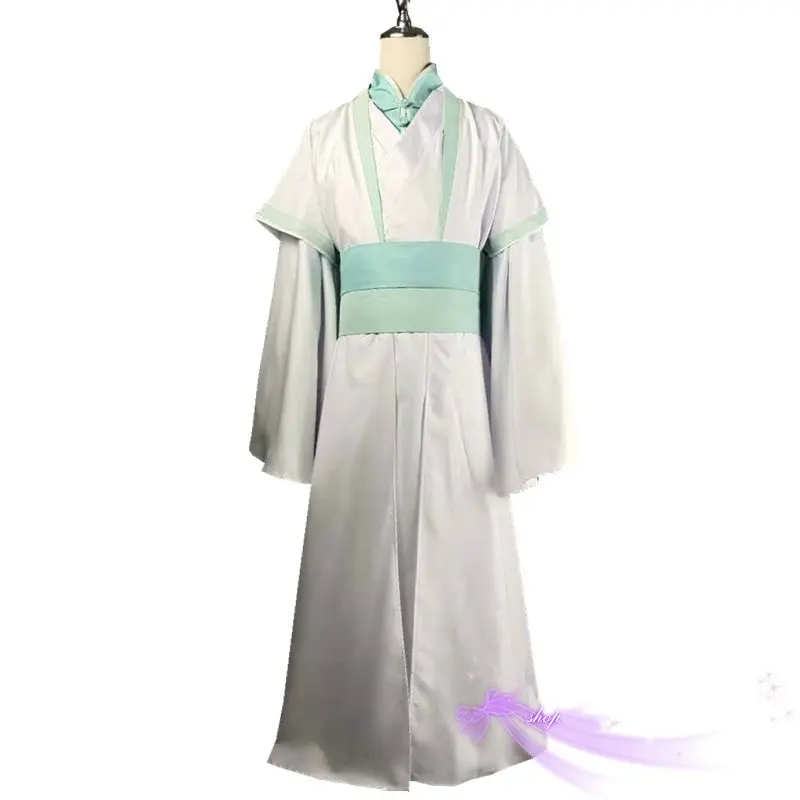 

He Qingxuan Cosplay Tian Guan Ci Fu White Long Cosplay Costmes halloween costumes for Women Men All Set