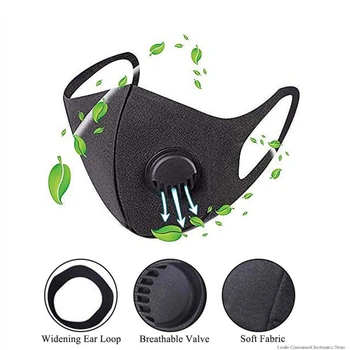 

High Efficiency Filtration Breathable And Comfortable mask Windproof Mouth-muffle bacteria proof Flu Face masks Care Mask