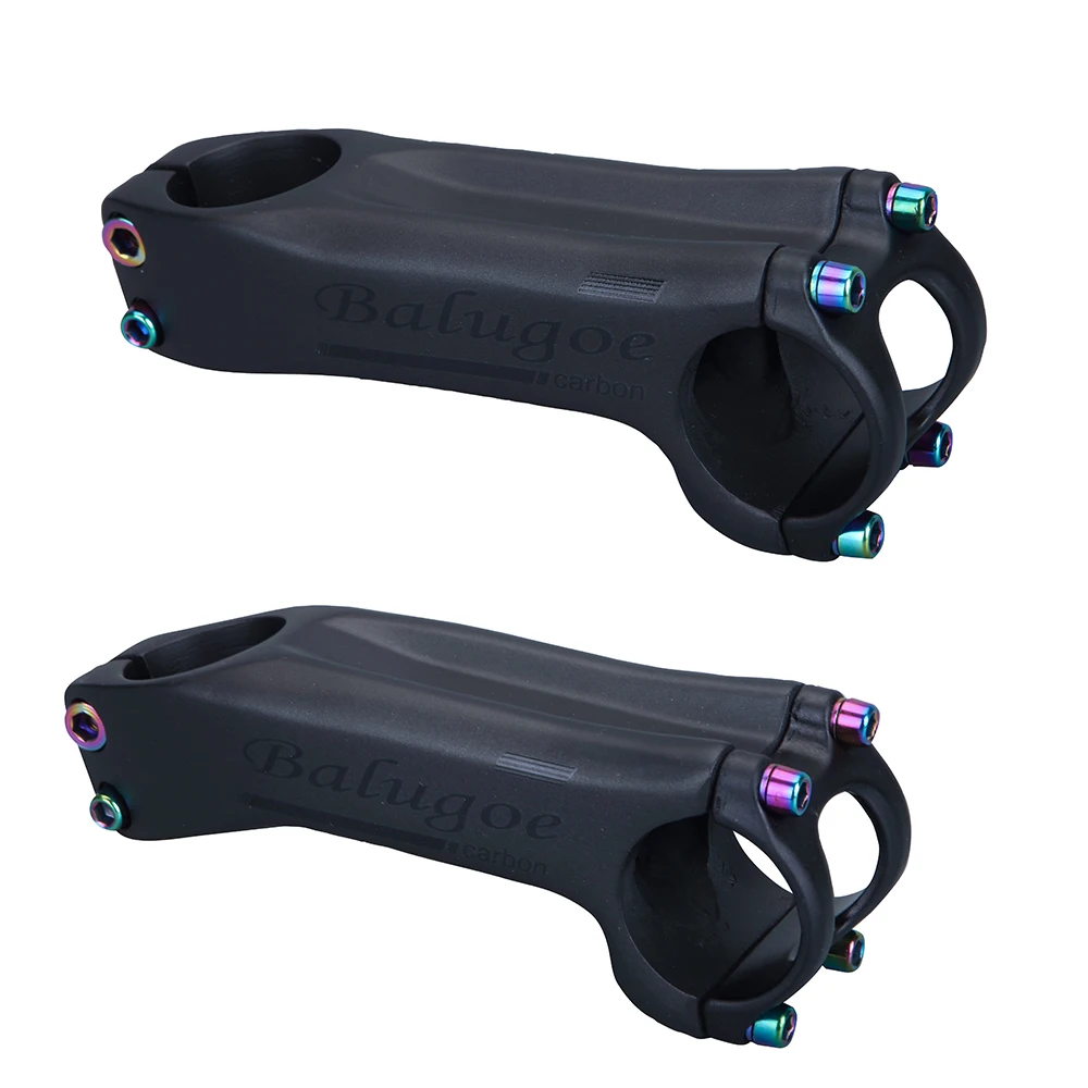 BALUGOE T1000 Carbon MTB mother bike 6/17 grade 31.8MM Road Bike carbon stem positive and negative Cycling parts Bicycle Stem