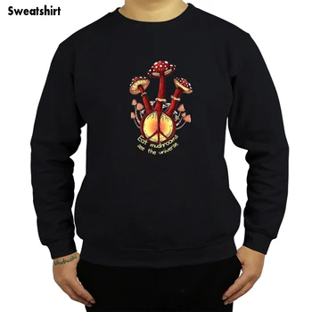 

Hippie Eats Mushrooms See The Universe sweatshirt Cotton Men Cartoon hoody men New Fashion sweatshirt free shipping sbz8400
