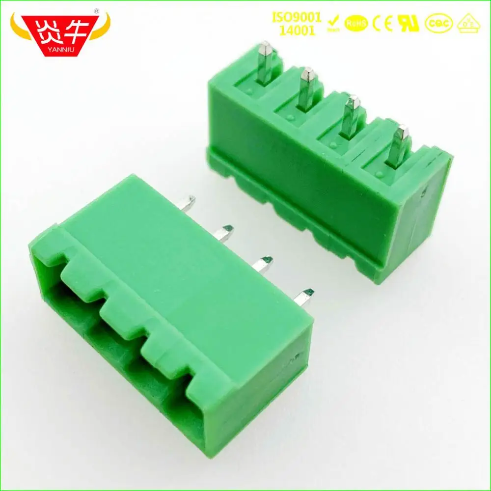 2EDGVC-5.0-4P KF2EDGVC 5,0 2P~ 12P разъем PCB вставной TEMINAL блок 2EDGVC 5,0 мм 2PIN~ 12PIN MSTBVA 2,5G 1755516 PHOENIX контакт DEGSON - Цвет: 2EDGVC-5.0-4P