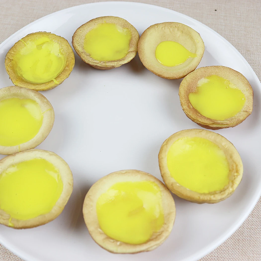6 шт. искусственные продукты питания Моделирование еда яйцо пирожное поддельные еда Свадебные вечерние украшения для дома модель для оконной витрины