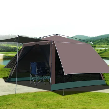

High Quality Automatic Building-free Tents Outdoor Camping Awning Mosquito Net Barbecue Pergola Beach Fishing Picnic Canopy