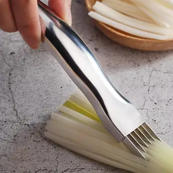 

Convenient Stainless Steel Wire Cutter Scallion Cutter Silk Kitchen Gadget Chef Knife Kitchen Tools Gadget Knife