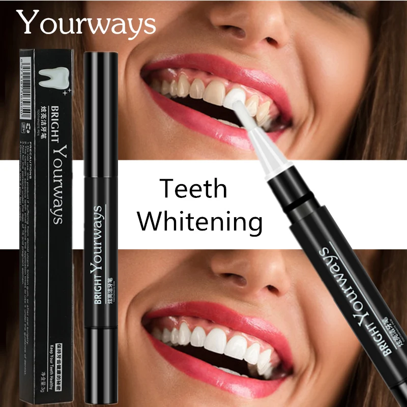 

YOURWAYS Teeth Whitening Pen Cleaning Serum Remove Plaque Stains Dental Tools Oral Hygiene Tooth Gel Whitenning Toothpaste