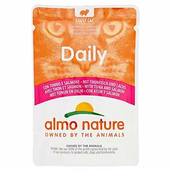 

Almo Nature Daily Katzenfutter mit Thunfisch und Lachs (30 x 70 g)