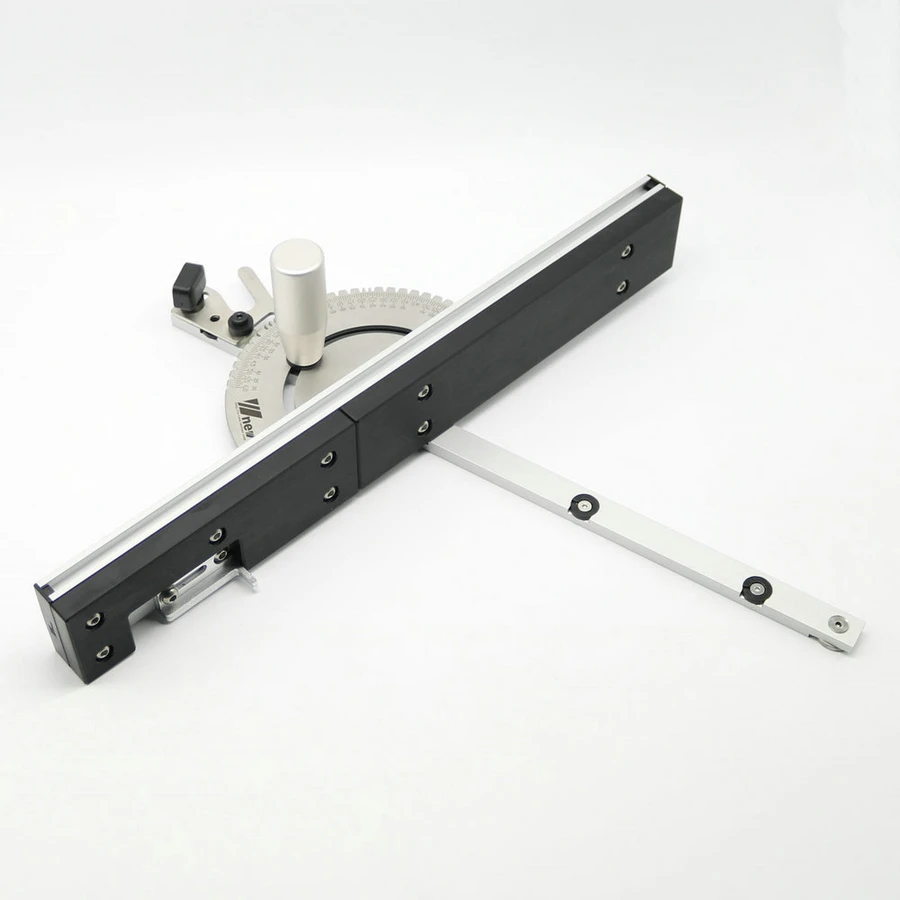 cheap!!!- Woodworking DIY Tool Miter Gauge And Box Joint Jig Kit With
Adjustable Flip Stop