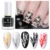 BORN PRETTY Black White Nail Stamping Polish Лак Gold Silver Nail Art Plates Stamp Oil For Nails Design Spring Series 7ml
