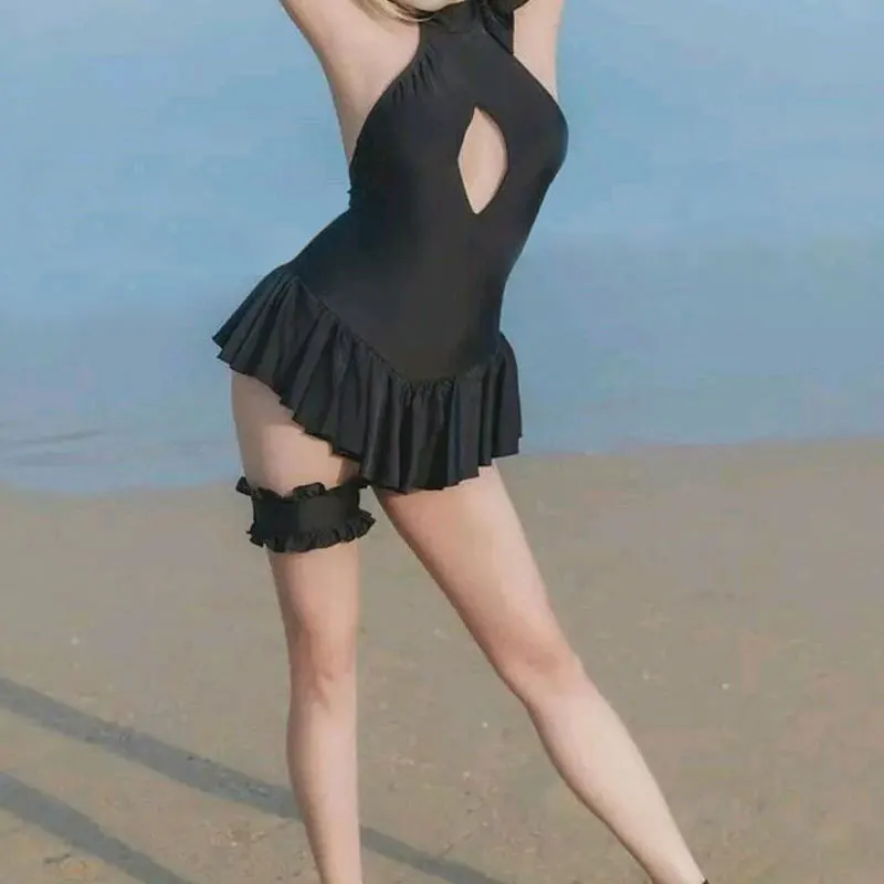 Luogen Coyoung Neck Dress Black Halter With Suit Swimsuit Store Japanese Anime My King Cos Dead Pool Water Baby -Zentai shop online H29bca1df9704468f88e4258e7305d473h.jpg