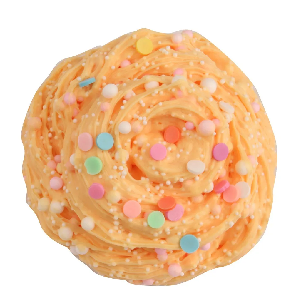Fluffy Slime Supplies Stress Relief Toy Child Creativity Imagination Education toy Beautiful Color Colorful Slime toys #A