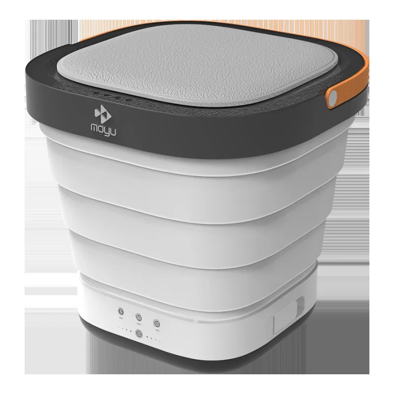 Travel Portable Mini Folding Bucket Washing Machine Automatic Small