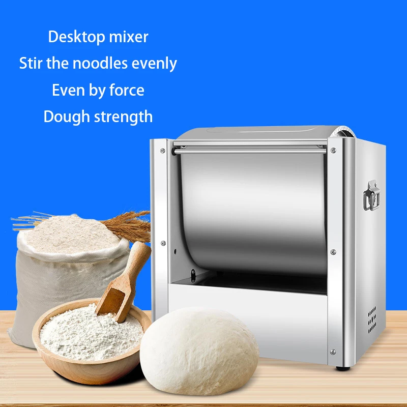 Commercial Dough Mixer Kneading Machine Desktop Home Noodle Wonton