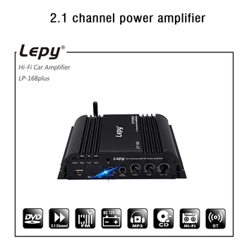 

Lepy LP-168PLUS BT Amplifier Wireless HiFi 2.1CH Stereo Digital Audio Amplifier Bass BT Power Amplifier Home Stereo Audio Amp